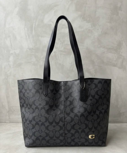 Coac Signature Canvas City Tote Bag With Dust Bag-8203
