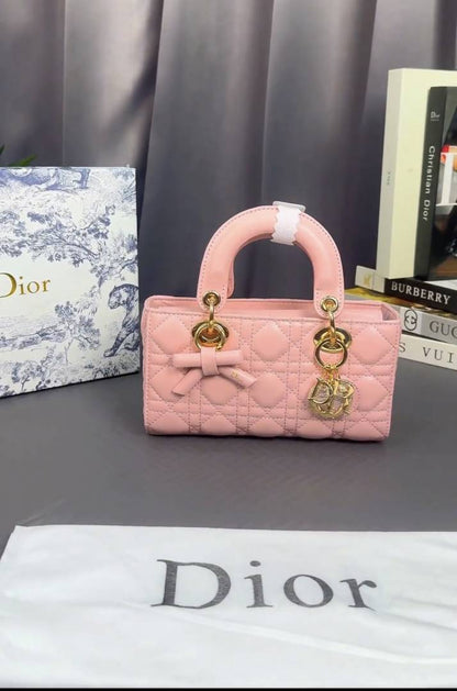 Christian Dio Small Lady D-Joy Bag With Og Box Packaging-2112