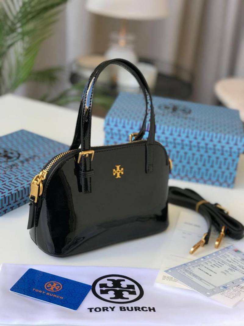 Tory Burrch Dome Handbag With Box & Dust Bag-519