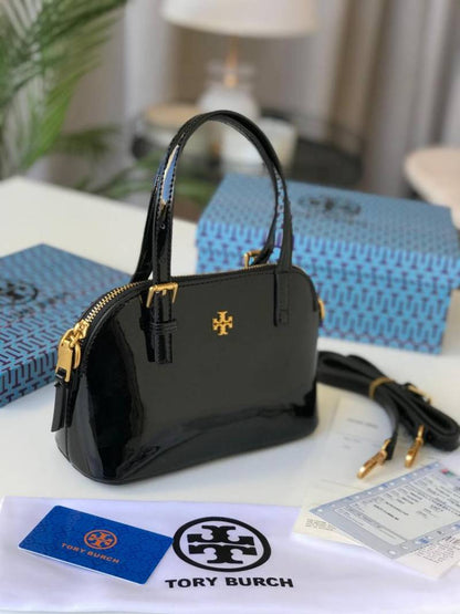 Tory Burrch Dome Handbag With Box & Dust Bag-519