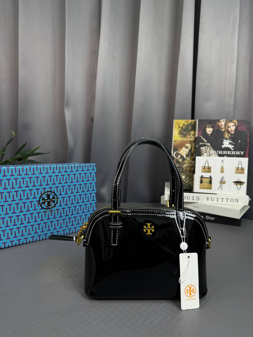 Tory Burrch Dome Handbag With Box & Dust Bag-519