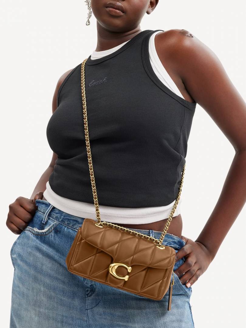Coac Quilted Tabby Shoulder Bag With Box & Dust bag -8211
