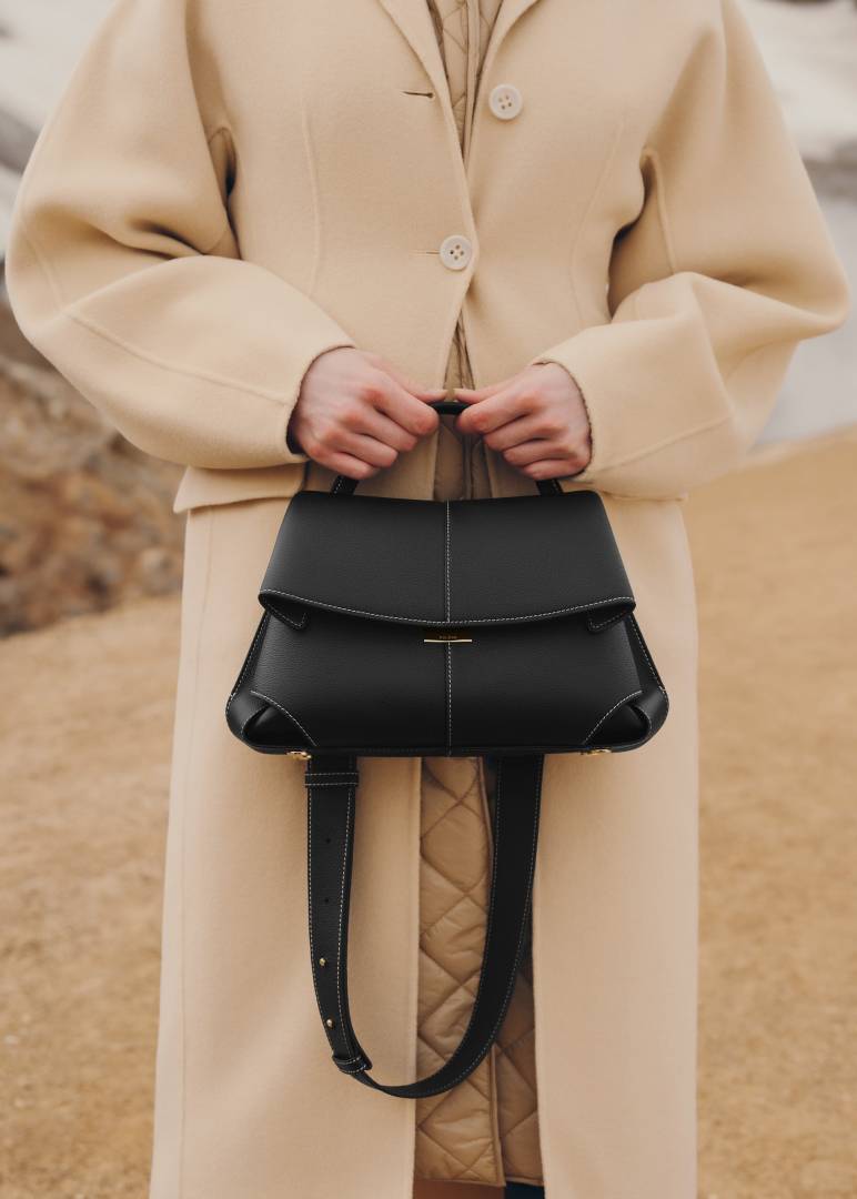 Polen Mokki Textured Bag With Dust bag-25861