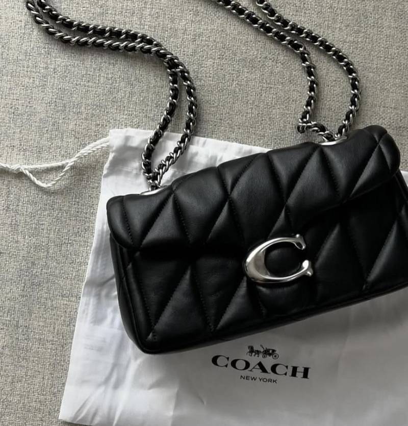 Coac Quilted Tabby Shoulder Bag With Box & Dust bag -8211