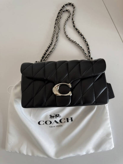 Coac Quilted Tabby Shoulder Bag With Box & Dust bag -8211
