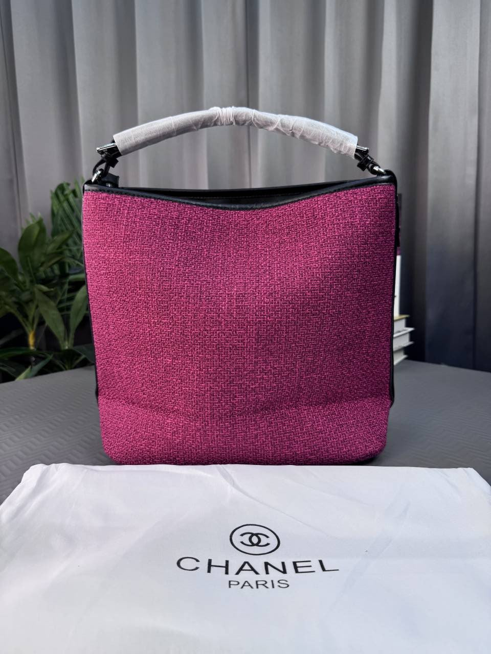 CHANE_L DEAUVILLE TOTE BAG  RED COLOUR - C8308