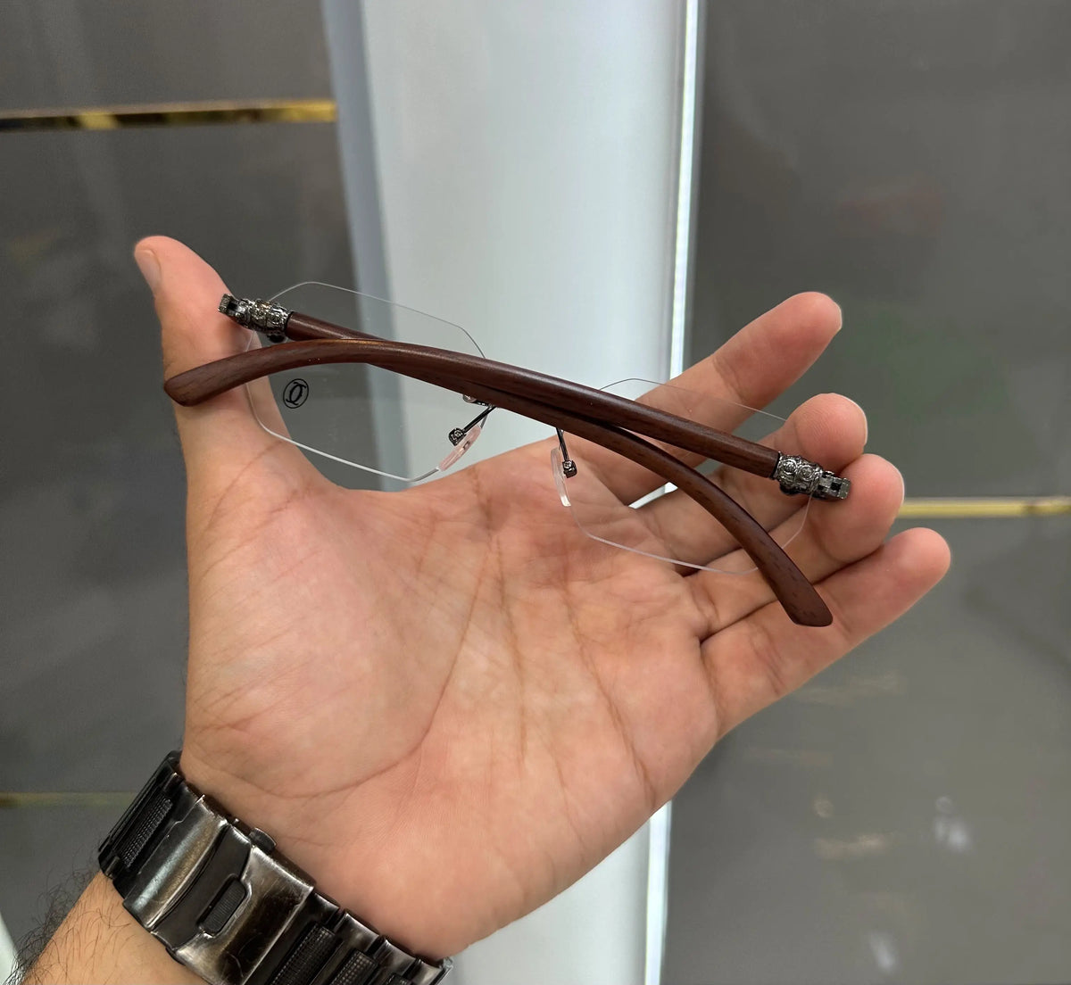 Cartie r Wooden Premium Glasses 2595