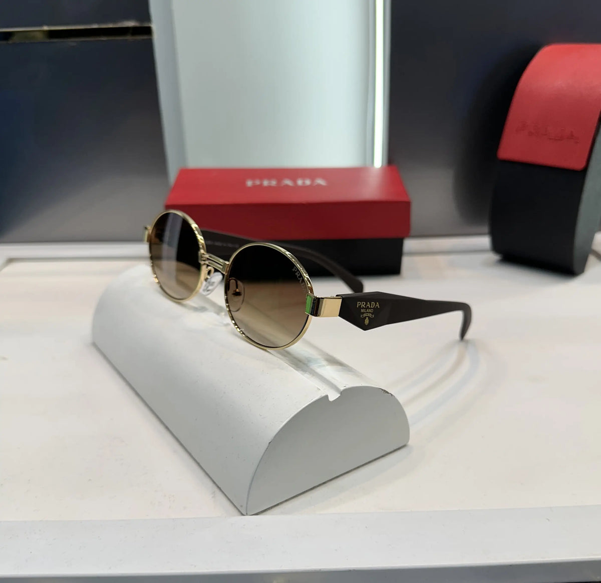 Prad a Gold Brown Premium Shades 691
