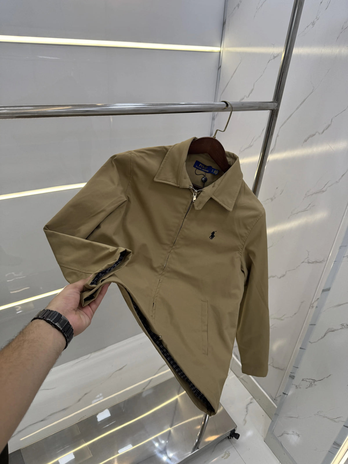 Ralp.h Laure.n Biege Premium  Jacket