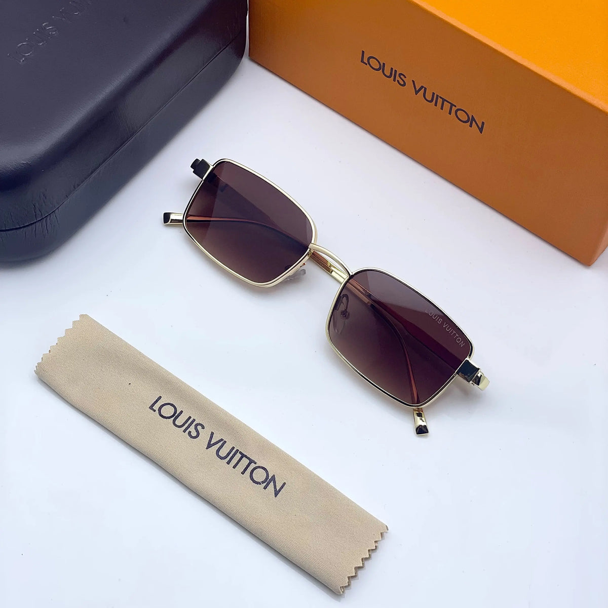 Louis Vuitton 3214 gold brown shaded