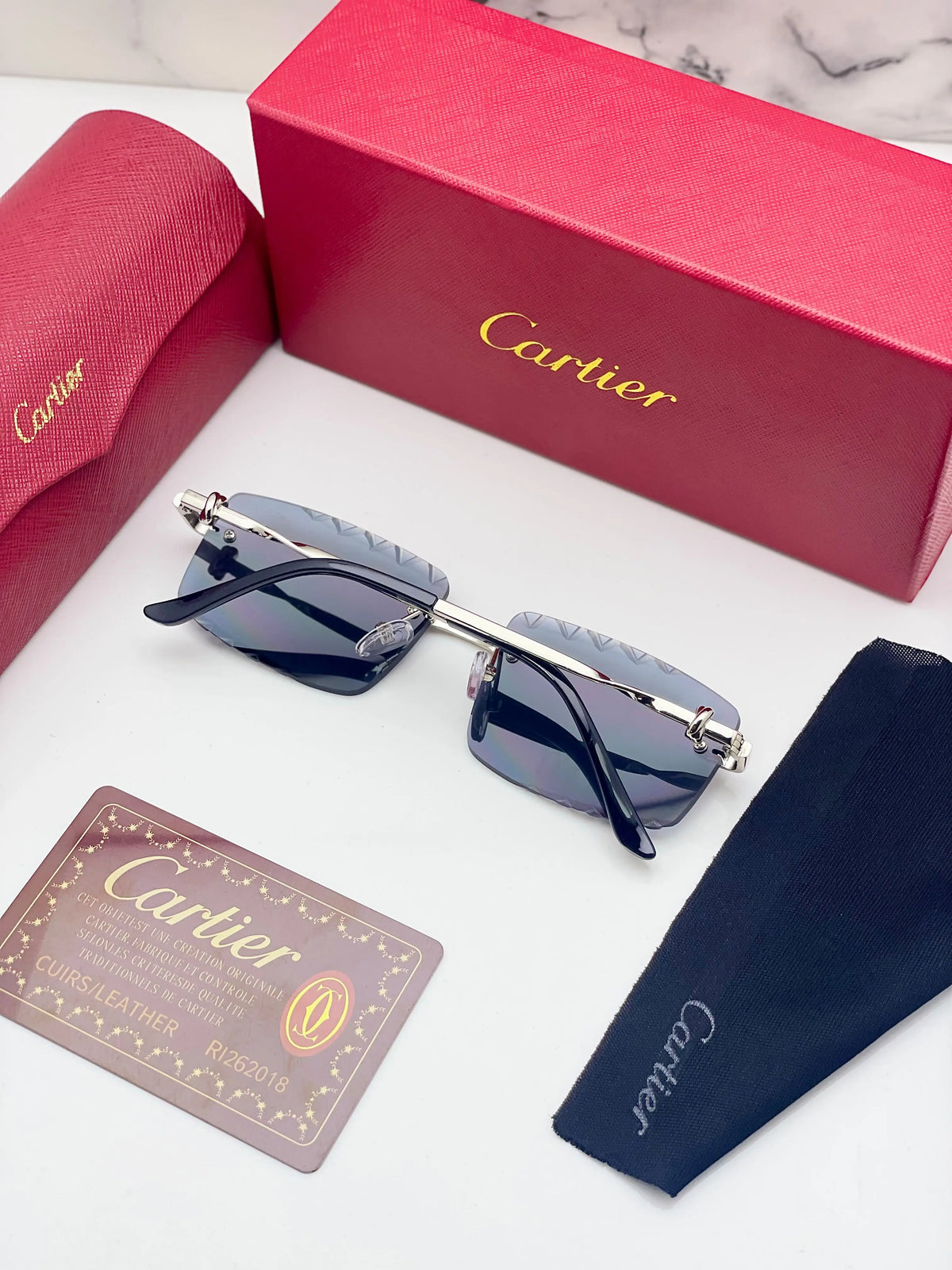 Cartier 2230 Silver Black