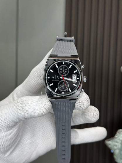 Arman i Exchange Oliver Silver Grey Premium Chronograph Watch