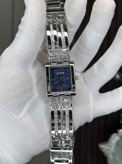 Guess Denim Blue Dial premium Ladies Watch