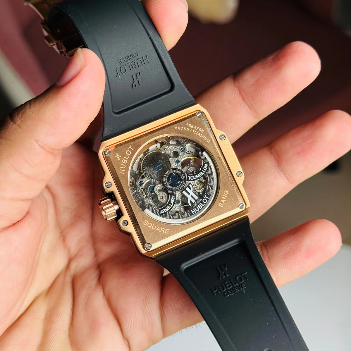 Hublo_t Square Big Bang Unico Automatic
