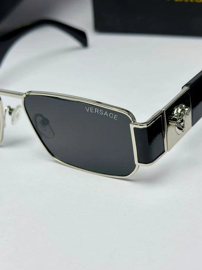 Versace 25812 Silver Black