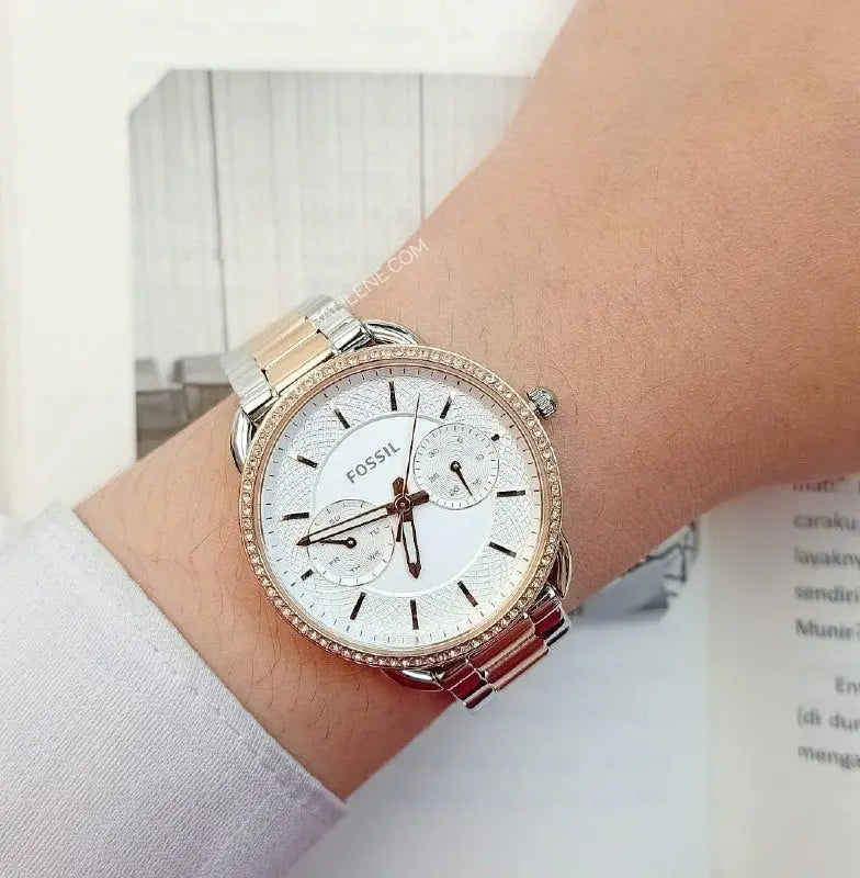 Fossil Tailor Analog For Womens