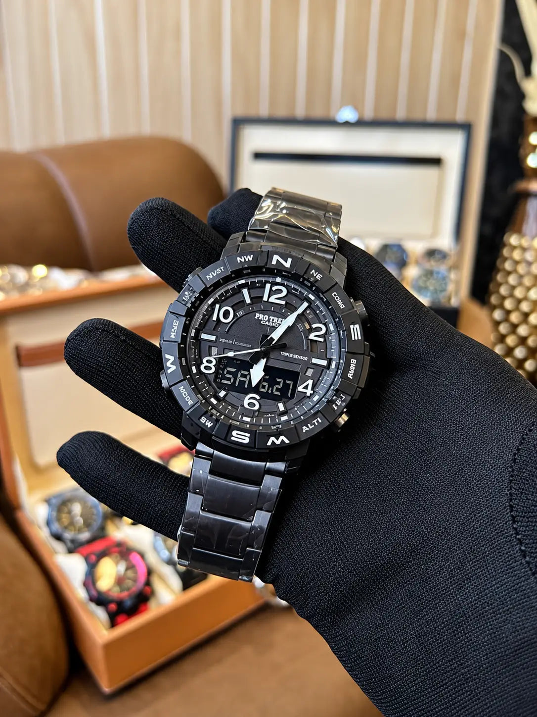 Casio G shock Pro trek world time