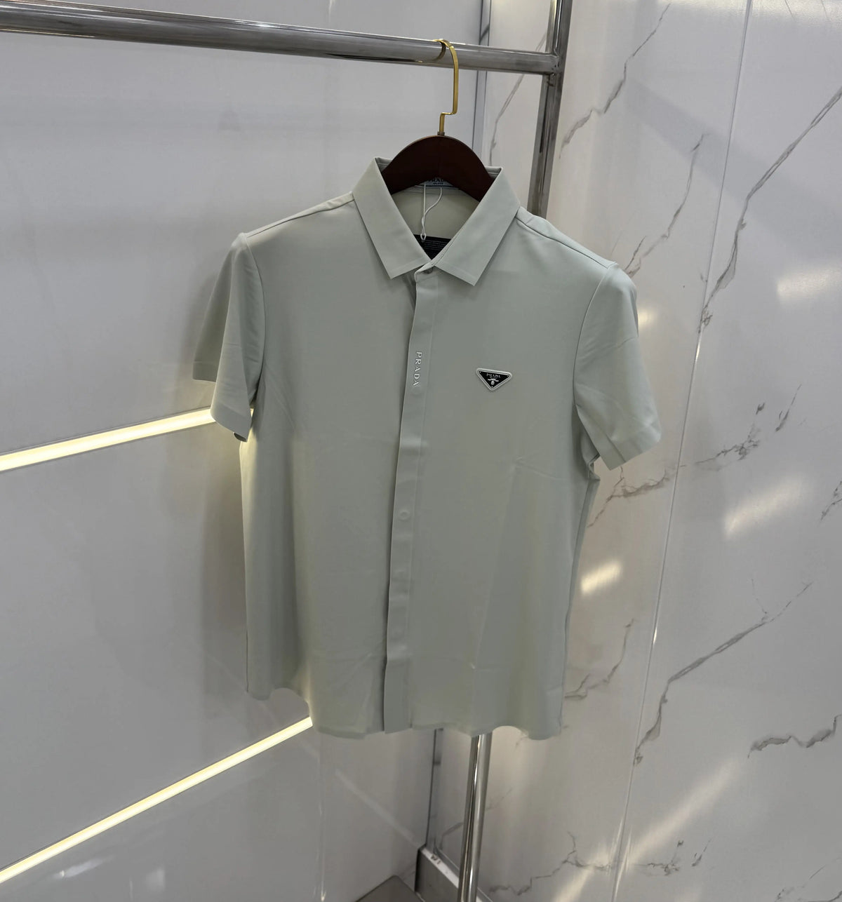 Prad a Milano Green Imported Luxury Shirt